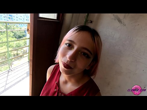 ❤️ Sensuaalne tudeng imeb võõrast tagalas - sperma tema näole ❤️❌ Just porn at us ❤